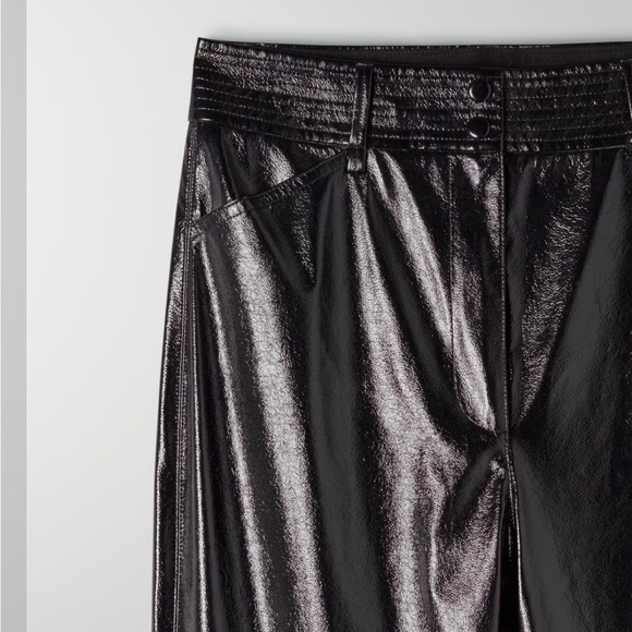 Wilfred Faux Leather Funk Pants - Picture 3 of 11